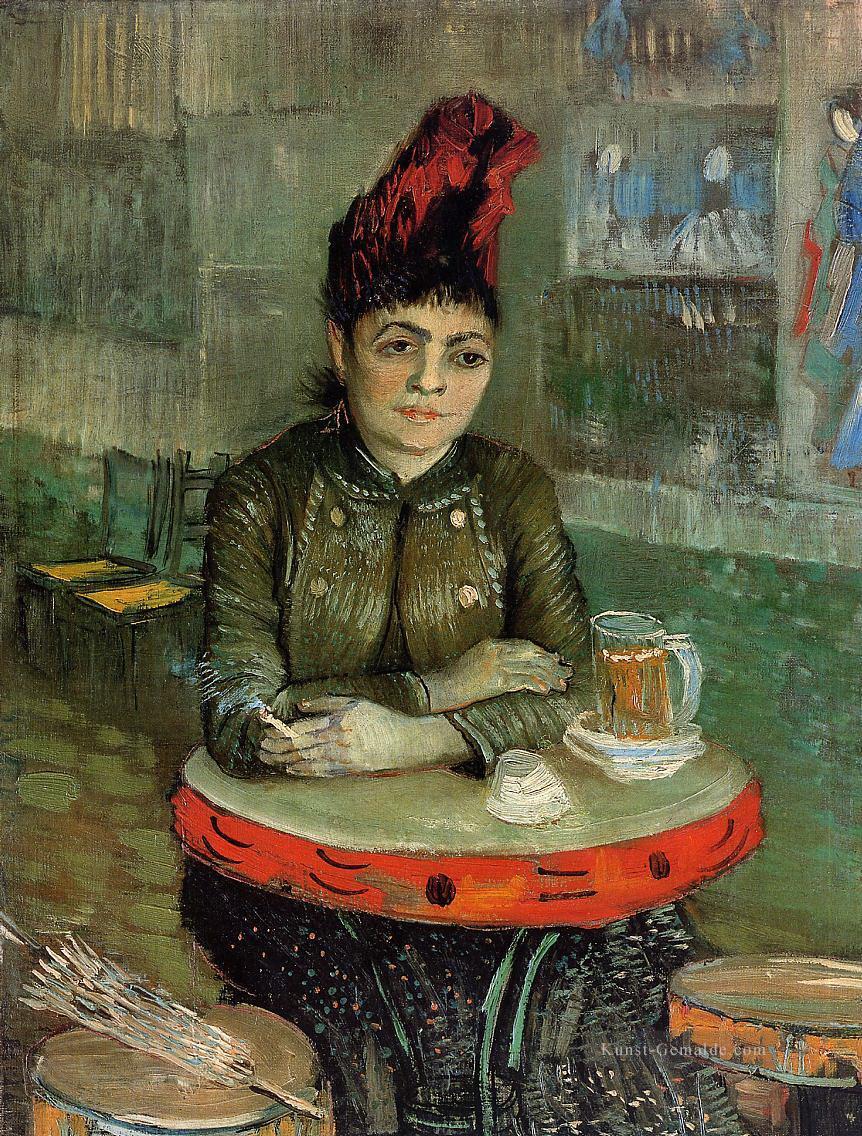 Frau im Cafe Tambourin Vincent van Gogh Ölgemälde